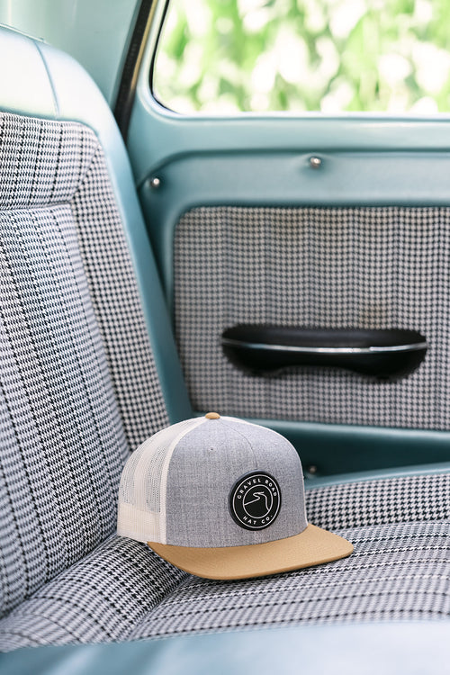 Flatbill Snapback PVC Patch Hat