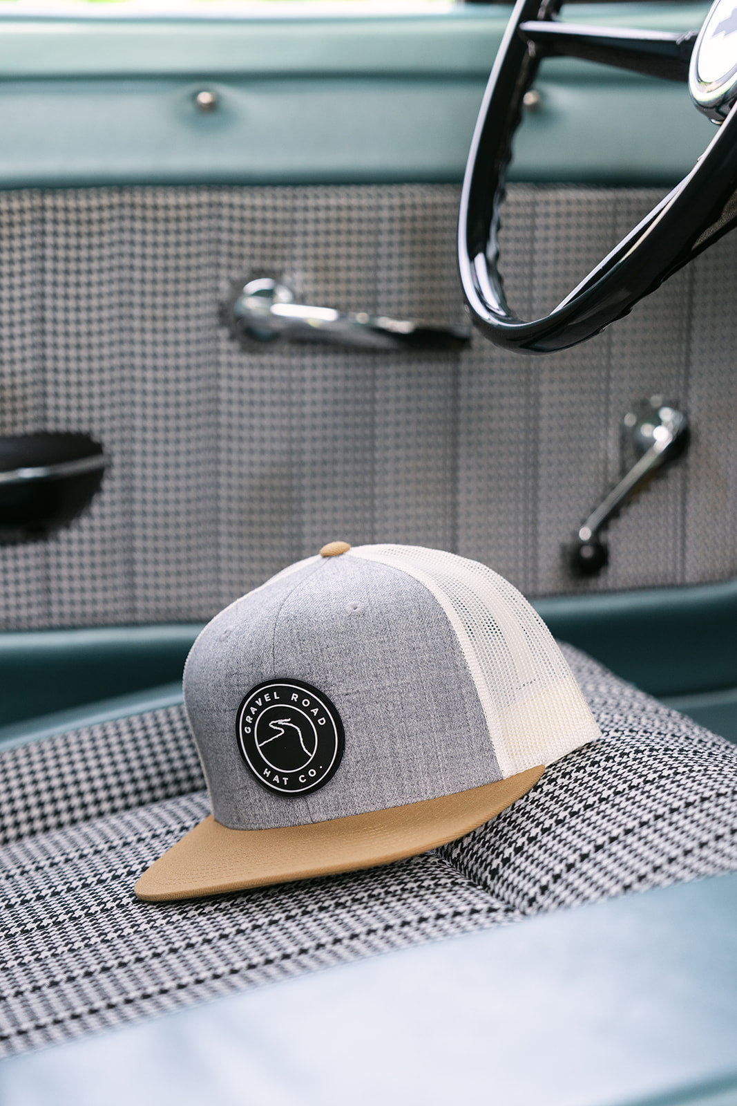 Flatbill Snapback PVC Patch Hat