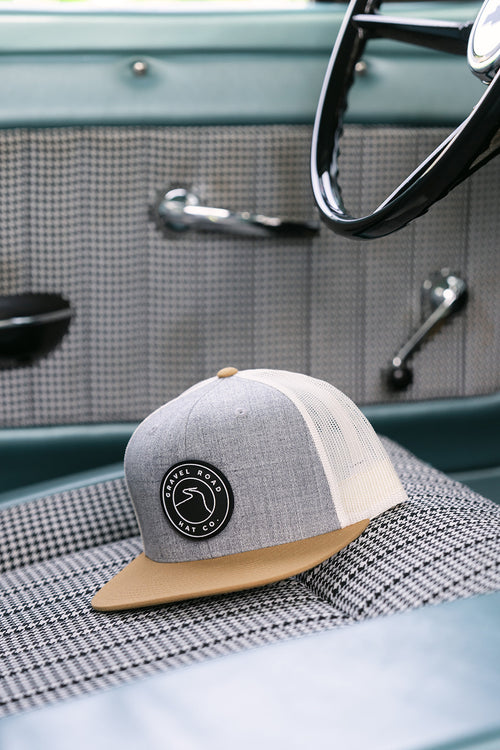 Flatbill Snapback PVC Patch Hat